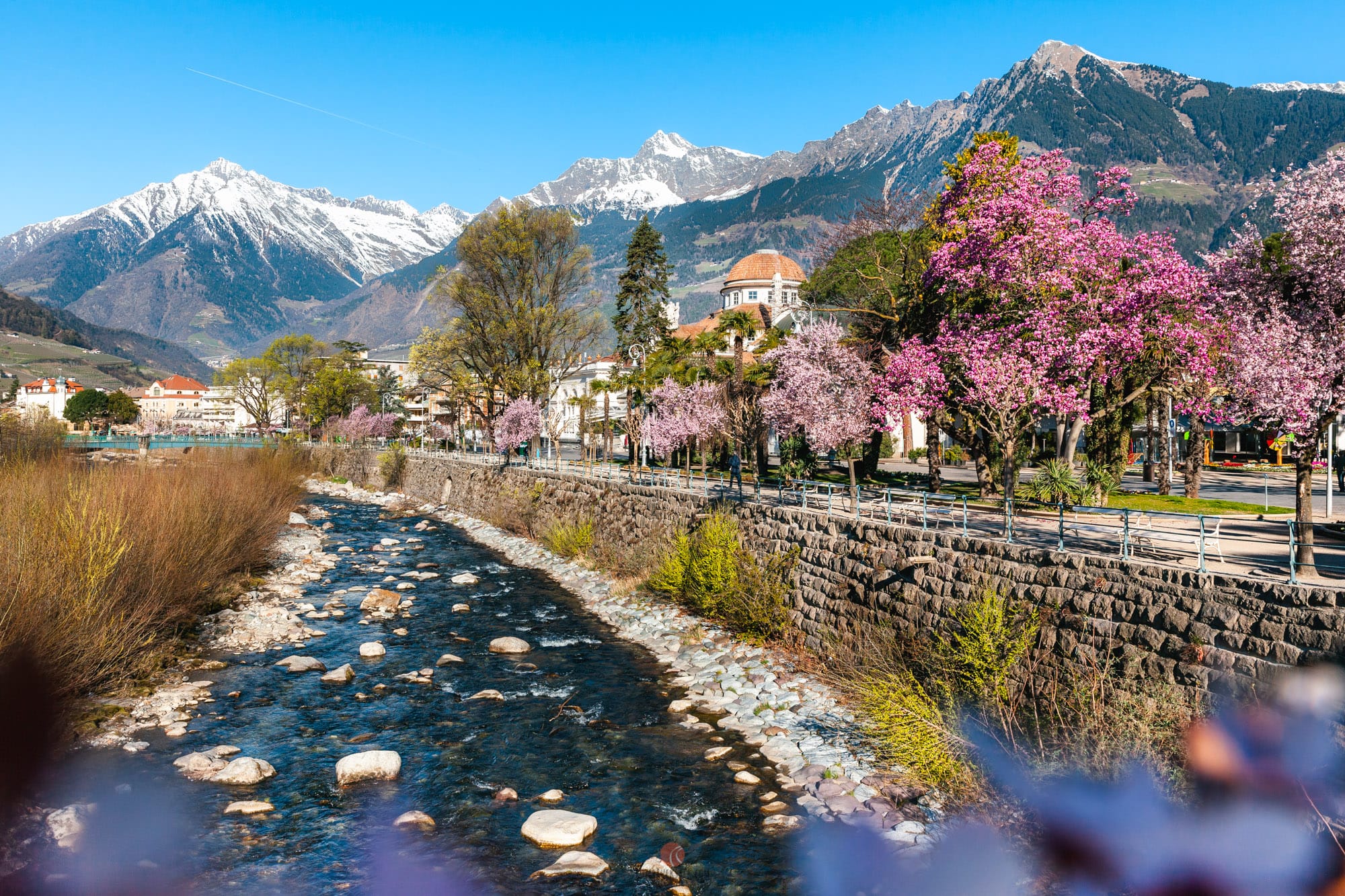 Fruehling Meran Spaziergang Suedtirol 7