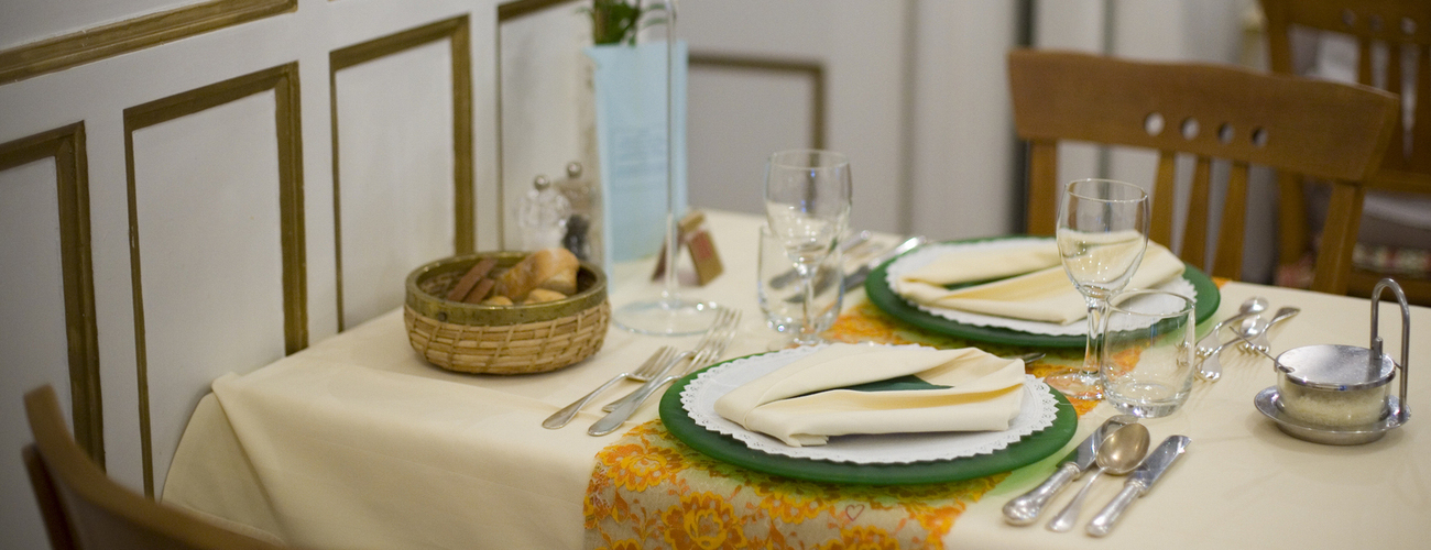 Couple at dinner while on holiday in Merano