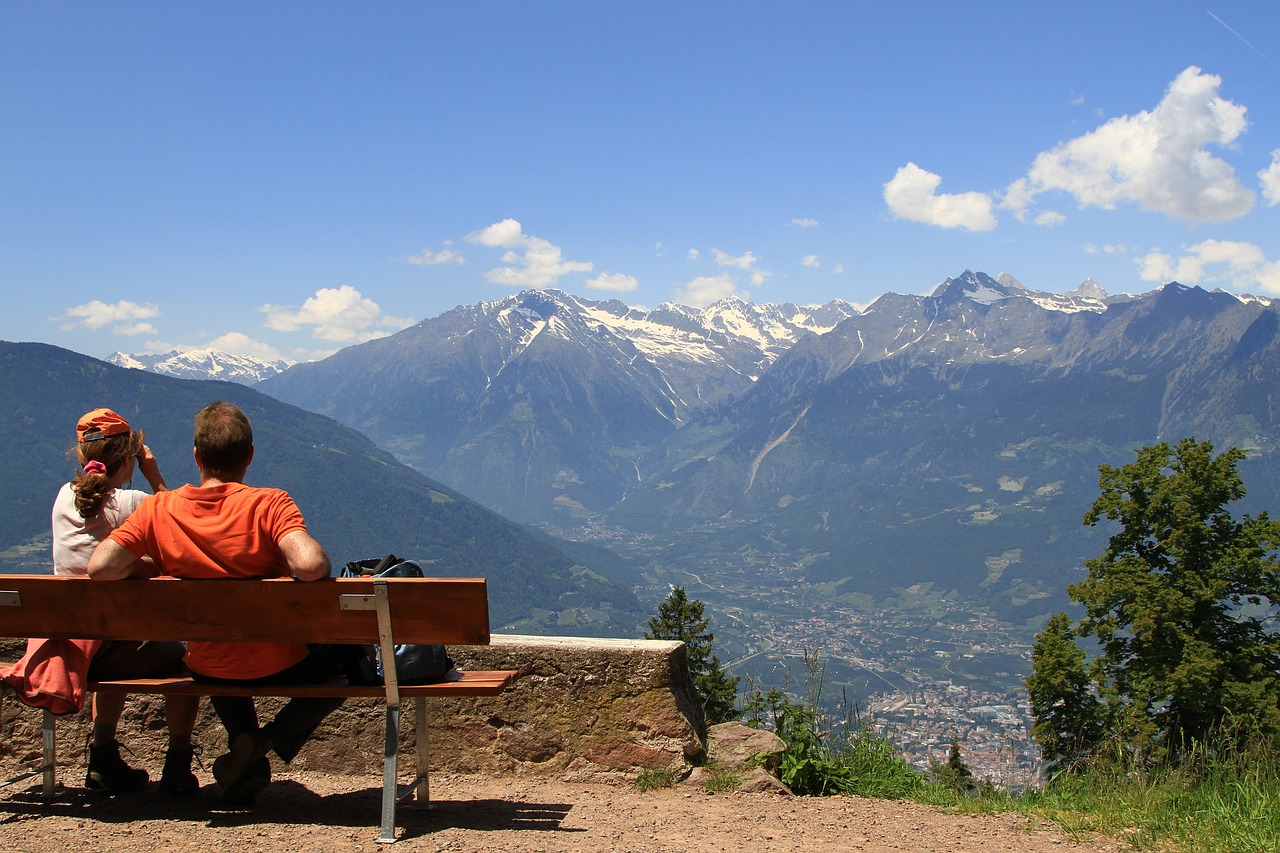 mountains view